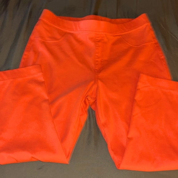 Time and tru Coral jegging capris. Super comfy and cute ❤️ Sz XL NWOT - Picture 1 of 6